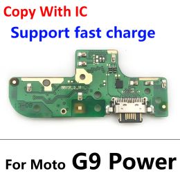 USB Charger Charging Port Socket Board Dock Connector Flex For Moto G Pro G9 Power G Play G30 G10 E7 Power G9 Plus Flex Cable