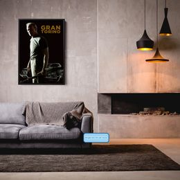 Gran Torino (2008) Movie Poster Cover Photo Print Canvas Wall Art Home Decor (Unframed)