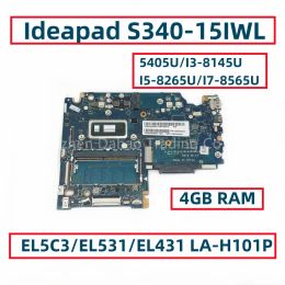 Motherboard EL5C3/EL531/EL431 LAH101P For Lenovo Ideapad S34014IWL S34015IWL Laptop Motherboard With 5405U I3 I5 I7 CPU 4GBRAM