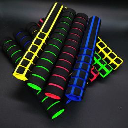 12/22cm 2Pcs Foam Sponge Bicycle Grips Outdoor MTB Mountain Bike Handlebar Grips Cover Anti-slip Strong Support Grips Bike Part