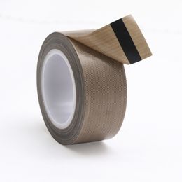 Width 10 13 15 20 25 30 35 40 50 mm x 0.18 mm PTFE Adhesive Cloth Insulated Vacuum Sealing High Temperature Resistant PTFE Tape