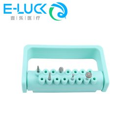 16 Holes Dental Bur Holder High Speed Diamond Burs Drills Autoclave Steriliser Case Box for Dentist Lab