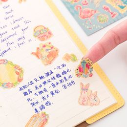 1 Piece Lytwtw's Cute Stationery Stickers Supplies Fairy Tale Fantasy Aestheticism Laptop Diary Scrapbooking Adhesive