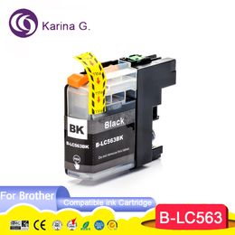 Compatible Ink Cartridge for LC563 LC563BK LC563C LC563M LC563Y Suit for brother MFC-J2310/J2510/J3520/J3720 Printer