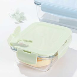 Multisize Extra Large Microwave Oven Safe Glass Food Storage Containers Lunch Box Airtight Lid Container Kitchen Tools