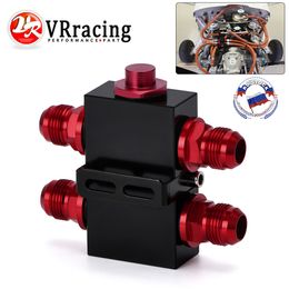 VR - Oil Philtre Sandwich Adaptor With In-Line Oil Thermostat AN10 fitting Oil Sandwich Adapter VR5672BK