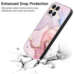 Luxury Marble Phone Case For Honor X8 X8a X9a X7 X6a X6 8X 90 Pro Magic4 Pro Magic5 LiteSoft Case Black Print Thin Capinha Full