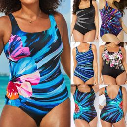 Women Plus Size Push Up Padded Bikini Swimsuit Training Athletic Swimwear Sport Shirred Tank Vintage Bathing Suits 240410