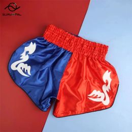 Muay Thai Boxing Shorts Cheap Sanda Clothing Women's Men's Kids Kick Boxing Trunks Adult Children's MMA Short Pants Fight Wear