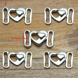 DIY 5PCS Bra Alloy Front Closure Swimwear Clip Clickers Bra Buckle Bramaking DIY Accessories Bikini Front Closure Bra Buckle