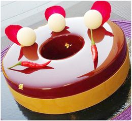 3D Round Shape Silicone Mould For Cake Dessert Mousse Food Grade Forms Christmas Decorating Tool Baking Cake Moulds