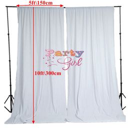 Thick Panel Poly Backdrop Curtain Photo Booth Stage Background Wedding Event Festival Decoration