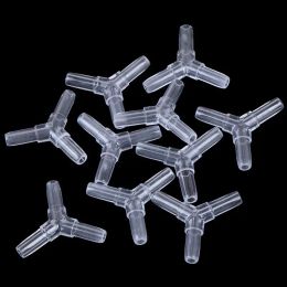 10pcs I L T Y Type Hose Equal Tee Transparent Acrylic Hose Water Pipe Connectors Aquarium Pipe Accessories HOT SALE