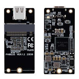 Enclosure M.2 NVME SSD Converter Gen2 10Gbps Solid State Drive Adapter Card TypeC USB3.1 Conversion Card Support SSD 2230 2242 2260 2280