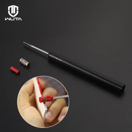 WUTA Leather Edge Oil Painting Pen Top Edge Dye Edge Paint Roller Pen Applicator Speedy With 2 Head Craft Tool Standard Shipping