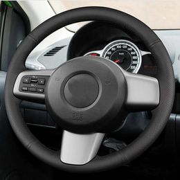 Steering Wheel Covers Car Cover Non-Slip Original Braid Accessories For 2 2008 2009 2010 2011 2012 2013 2014