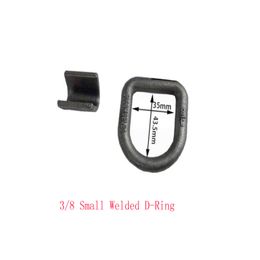 Welded D-type Pull Ring Trailer Floor Hook Trailer Accessories Tie-up Ring Pull Ring Rope Hook Forged D-ring 5.4 Tons