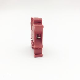 10pcs/lot Terminal blocks UK10N DIN rail Wiring board connector terminals 10mm square voltage copper part red grey blue color