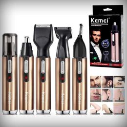Trimmers Rechargeable Electric All In One Hair Trimmer For Men Grooming Kit Beard Trimer Facial Eyebrow Trimmer Nose Ear Shaver