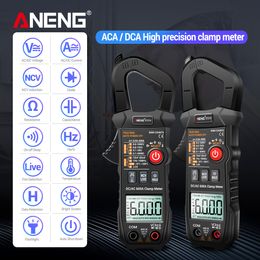 ANENG ST210 Digital Multimeter Clamp Metre AC/DC Current Clamp Auto-Ranging Multi Tester Amp Volt Ohm Resistance Capacitance