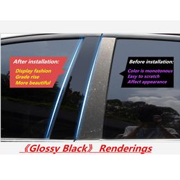 For Mercedes Benz CLS Class W218 2011-2016 Car PC Material Pillar Post Cover Door Trim Window Moulding Stickers Plate Accessories