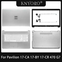 Cases NEW For HP 17BY 17CA 17TCR 17QCS 470 G7 LCD Back Cover/LCD Bezel/Palmrest/Bottom Case Top Laptop Body 17CA Cover L22508001