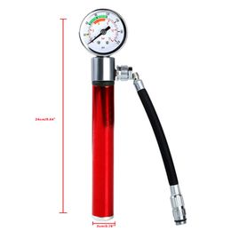 2024 New 210 PSI High Pressure MTB Pump Portable Mini Inflatable Tube Bicycle MTB