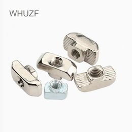 M3 M4 M5 M6 M8 Hammer Head t Nut Drop in Fasten Connector Slide Nut for EU 2020 3030 4040 4545 Aluminium Profile