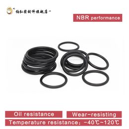 Nitrile Rubber O-Ring 50PCS/lot Black NBR CS2.4mm OD6/7/8/9/10/10.5/11/12/13/14/14.5/15/16/16.5/17/17.5/18/19/20mm Gasket Ring