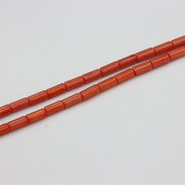 Irregular Cylindrical Branch Red Sea Bamboo Coral Beads Charms for Jewelry Making Diy Tribal Necklace Earrings Accessories Gifts