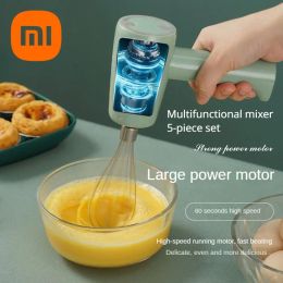 Grinders Millet Mijia Household Egg Beater Electromechanical Small Baking Cream Machine Meat Grinder Mixer Multifunctional Kitchen Props