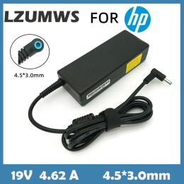 Chargers 19.5v 4.62a 90w 4.5*3.0mm Ac Laptop Charger Power Adapter for Hp Pavilion 14 15 Envy Sleekbook 17 17j000 Ppp012cs Stream 11