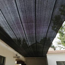 4Pin Black Sunshade Net Shading 60~65% Garden Plant Greenhouse Shade Net Gazebo Sun Sail Awning Agriculture Canopy Sun Cover