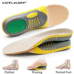 Orthopedic Insoles Ortics Flat Foot Health Sole Pad For Shoes Insert Arch Support Pad For Plantar Fasciitis Feet Care Insoles 240329