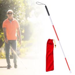 Foldable Cane Balancing Mobility Aid Hand Walking Stick Blind People