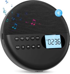 Players Portable Personal CD Player and MP3 Player with Anti Skip Protection and dual Stereo Speaker, play speed adjust player walk man