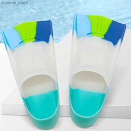 Diving Accessories Fins Flippers Swimming Pool Inflatable Flipper Training Diving Equipment Water Lung Free Diving Pool Rubber Water Adult Y240410