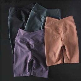 Yoga Outfits Womens Yoga Shorts Tights Sexy High Waist Sports short Quick Dry Athletic Skinny Fitness Shorts Running Workout Riding Shorts Y240410