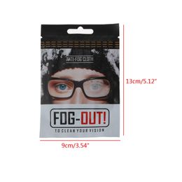 5Pcs Reusable Anti-Fog Wipes Glasses Pre-moistened Antifog Lens Cloth Defogger Eyeglass Wipe Prevent Fogging for Glasses