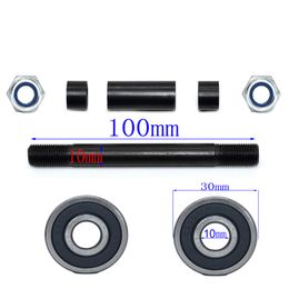 Wheel Axle front 10X100mm rear 10X145mm 10X160MM for 200X50 Wheel Dolphin 8*2inch Electric Scooter Tyre