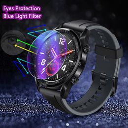 For Garmin Epix (Gen 2) Smart Sport Watch Ultra Clear / Anti Purple Light 2.5D 9H Tempered Glass Film Screen Protector Guard