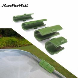 10pcs Greenhouse Frame Pipe Tube Film Clip Clamp Garden Shade Net Accessories Plastic Film Fixed Fittings