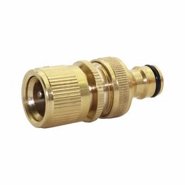 1 set Internal thread 3/4"and External thread 3/4"copper Quick Connectors Garden Watering Accessories Car Washing Pipe Fittings