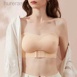 Bras Eekisuf Strapless Bra For Woman Invisible Tops Seamless Breathable Wireless Brassiere Push Up Bras Lingerie For Wedding 240410
