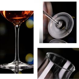 1/2Pcs 100ml Professional Tasting Glass Goblet Scotland Whisky Smelling Crystal Cup Scent Wine Cup Brandy Snifter Crystal Aroma