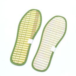 Insoles Natural Bamboo Insoles For Shoes Men Women Sandal Pad Antifeet Bacteria Sweatabsorbent Breathable Deodorant Fragrance Insoles