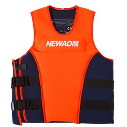Adult Life Jacket Water Sport Swimming Surf Raft Kayak Fishing Ski Drifting Life Vest Safety Rescue Neoprene Life Jacket