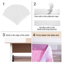 Round Table Skirts for Wedding Decor Tulle Tutu Banquet Table Skirt Mermaid Birthday Party Decor for Kids Cloth Table Skirting