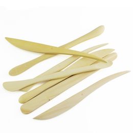 38PCS 6" Wooden Knife Clay Tool Sets of Pottery Craft Supplies DIY Model Hand Sculpture Tools Plastic and Wood Sculpture Cutter