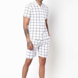Customised 100% Best Quality Mens 2-piece Printed Regular Fit Shorts and T-shirt Set Short Shirt
